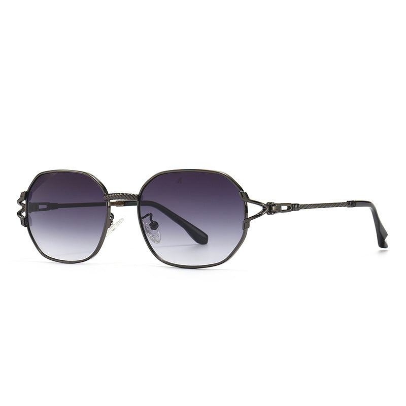 Modern Retro Square Flat Top Sunglasses