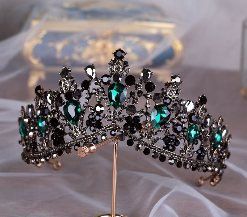 Baroque vintage upscale bridal crown bridal jewelry