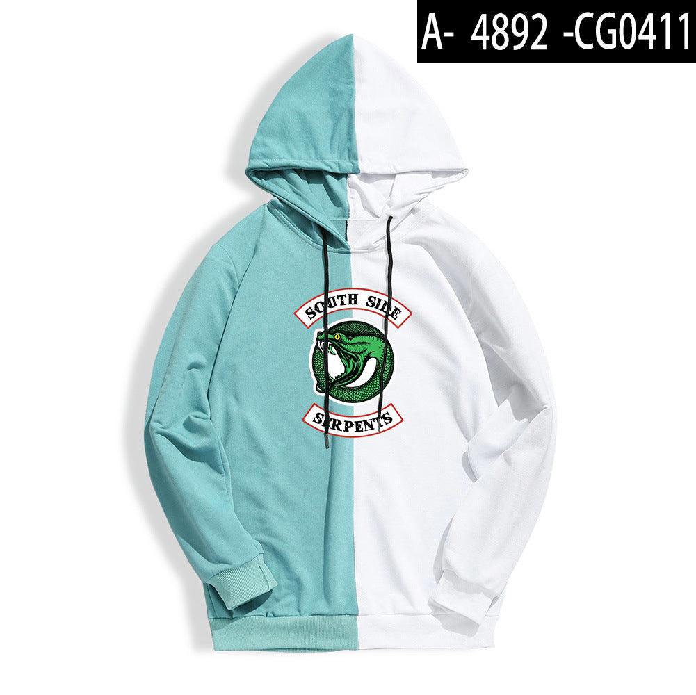 RIVERDALE SPLICE COLOR HOODIES