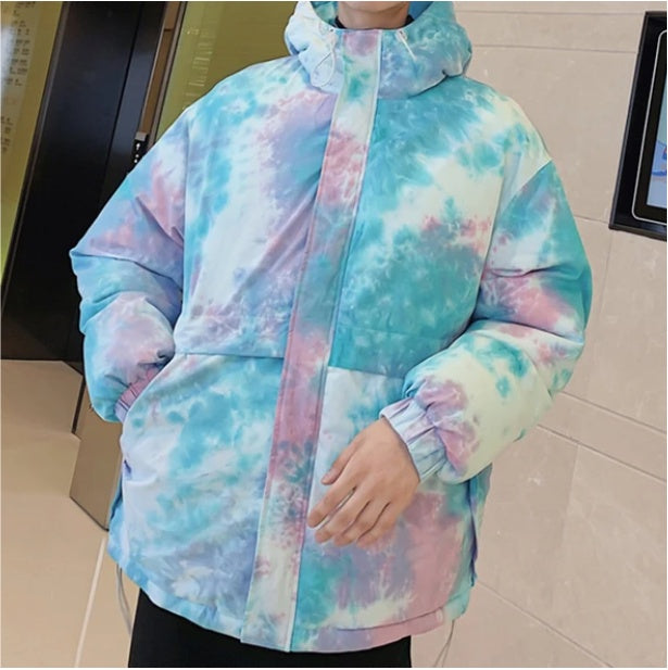 "Colorful"Winter Coats men's down jacket