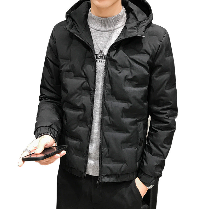 Light and Short Down Jacket for Men