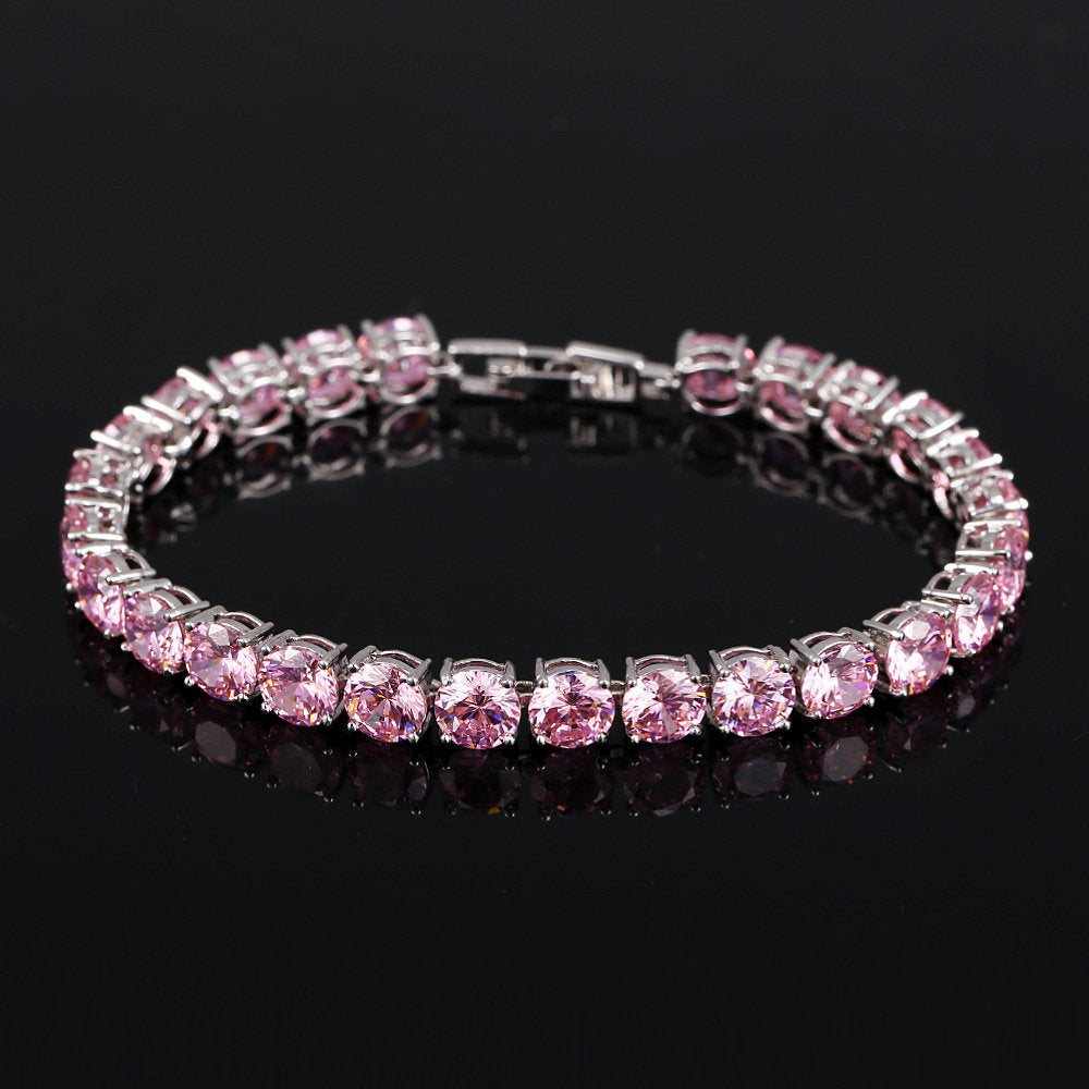 BeaQueen Bridesmaids Luxury CZ Crystal Jewelry Brilliant