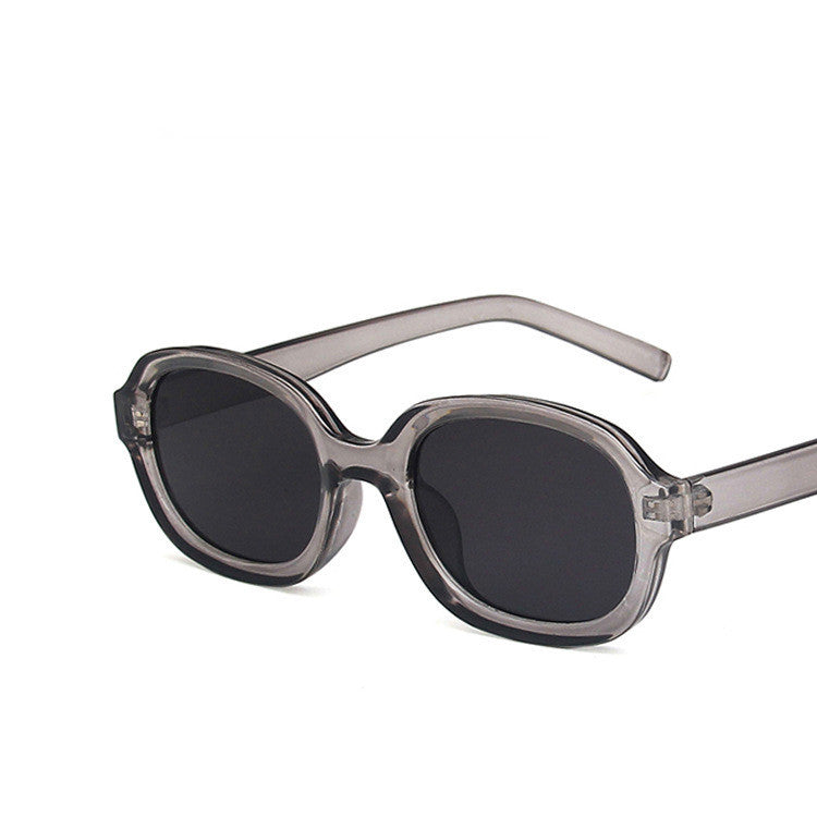 Oval Trend Fashion Concave Statement Sunglasses