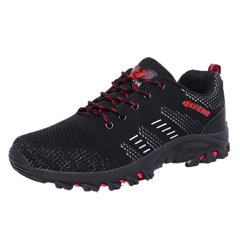 Summer Breathable Hiking Shoes Outdoor Shoes Flying Woven Mesh Hiking Shoes