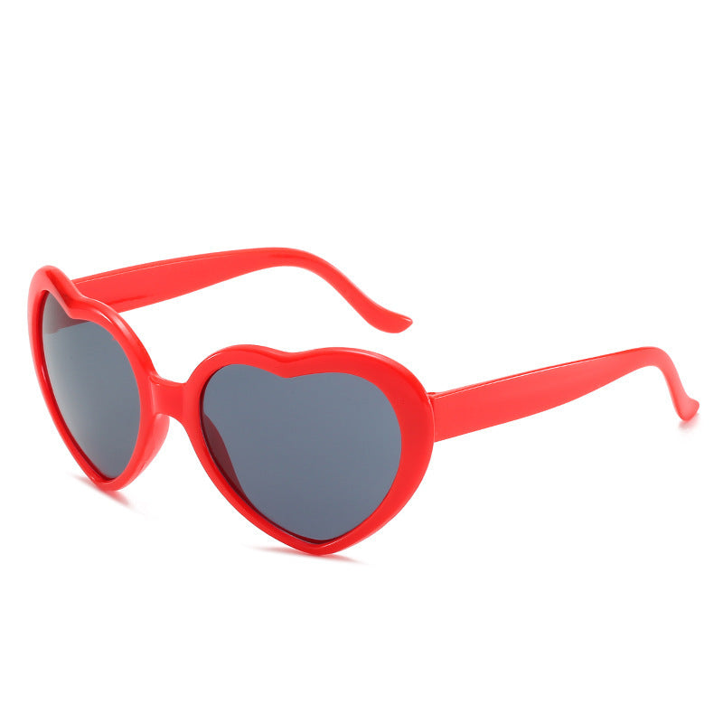 Women's Fashion Trend Heart-shaped Sunglasses