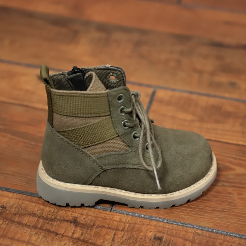 Children's Martin Boots Mid-cut Desert Boots