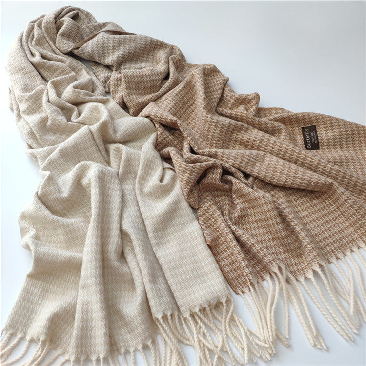 Women's imitation cashmere scarf couple scarf