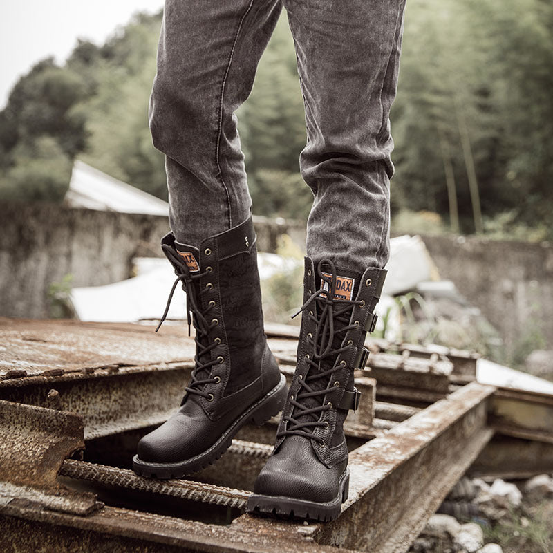 Men's high boots outdoor military boots