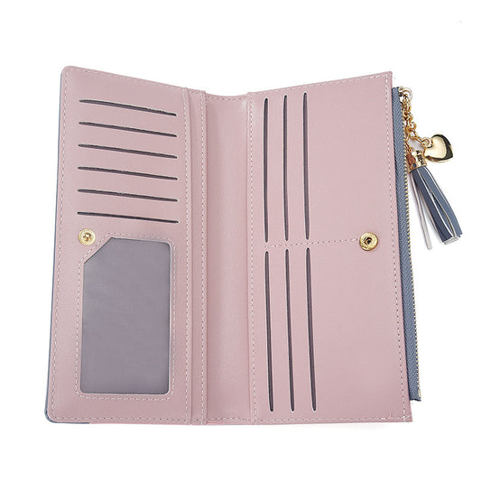 Ladies' New Long Zip Wallet