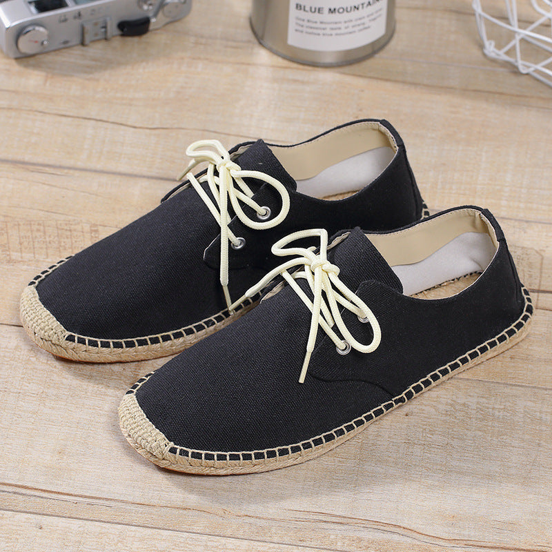 Men's shoes Linen canvas shoes