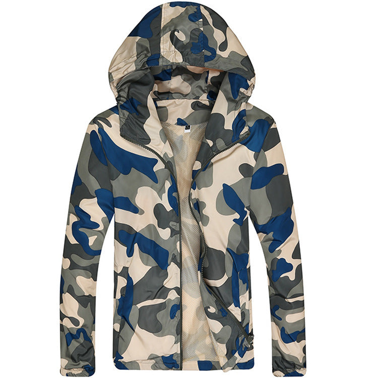 Men's Slim Camouflage Jacket Jacket Fashion Jacket Clothes