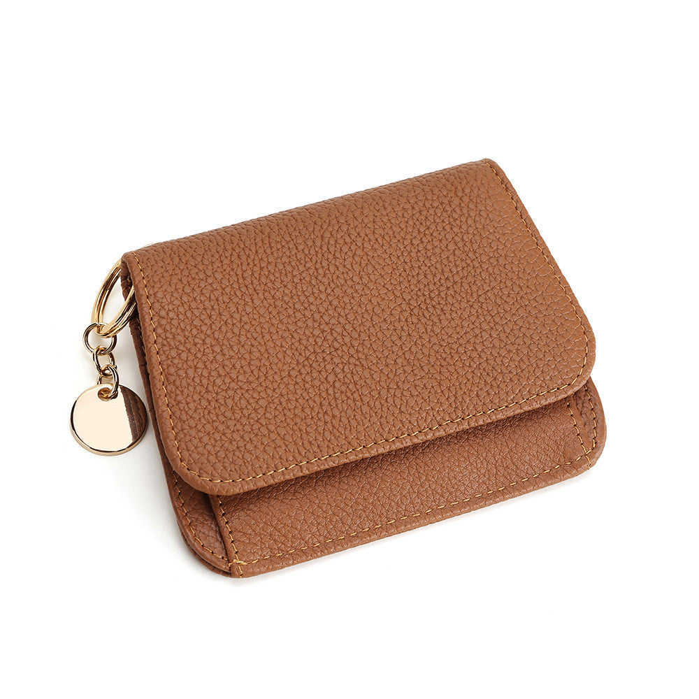 Fashion Cowhide Small Cute Zipper Coin Purse