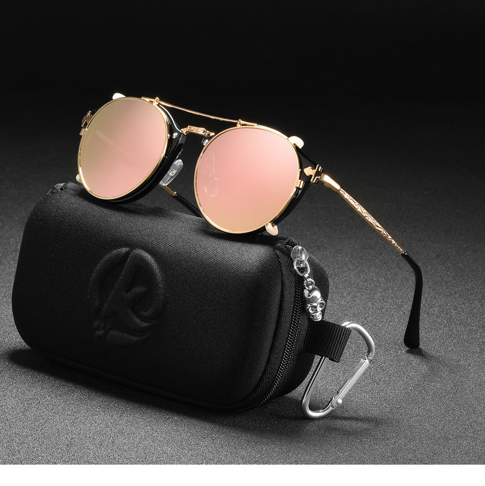 Women's Casual Plain Metal Sunglasses