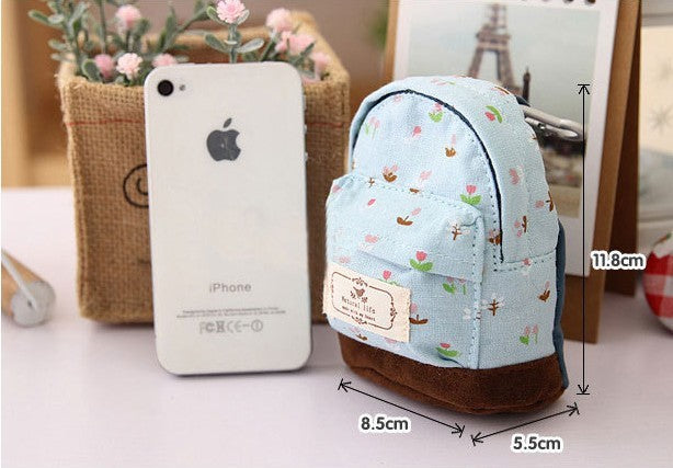 The supply of Korean pastoral small Suihua mini small bags hasp cute fashion change key bag