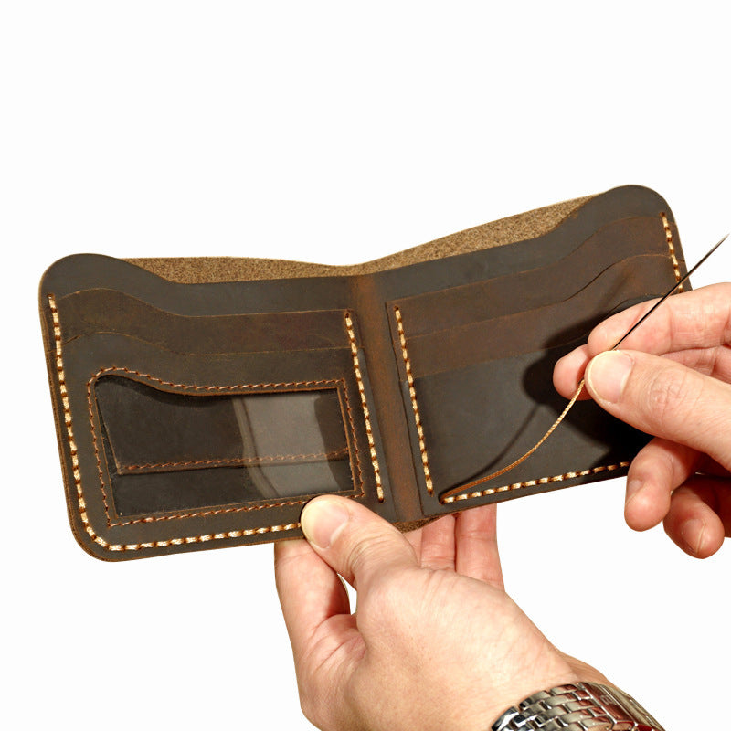 Leather men's wallet