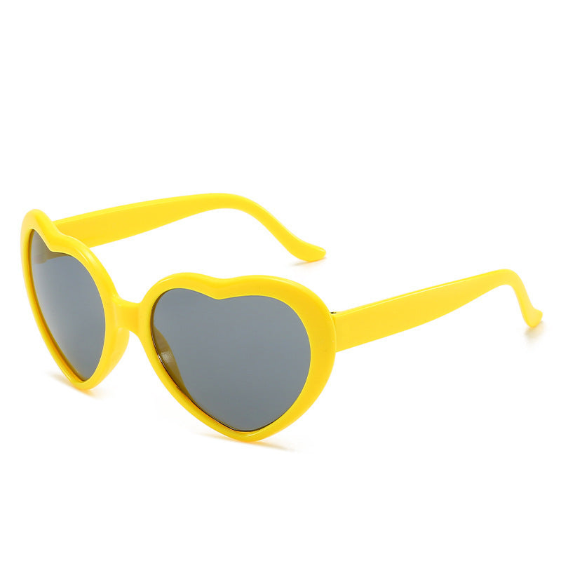 Women's Fashion Trend Heart-shaped Sunglasses