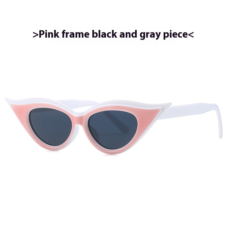 Cat Eye Pointed Model Style Sunglasses