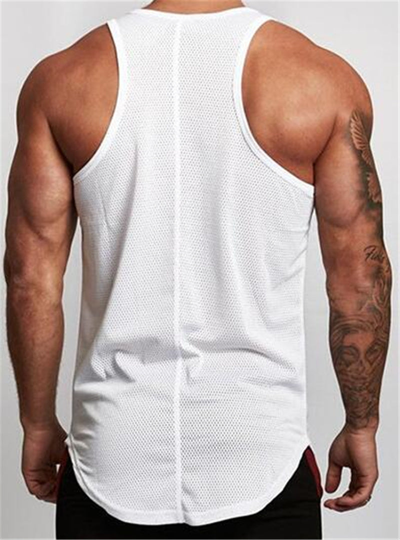 gym clothes tank top sportswear vest men