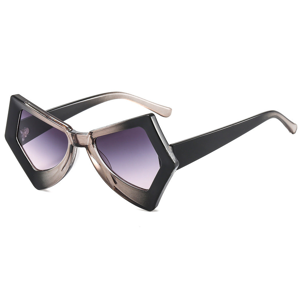 Sunglasses Fashion Personality Catwalk Ins Ladies