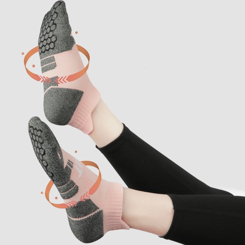 Wear resistant yoga training socks