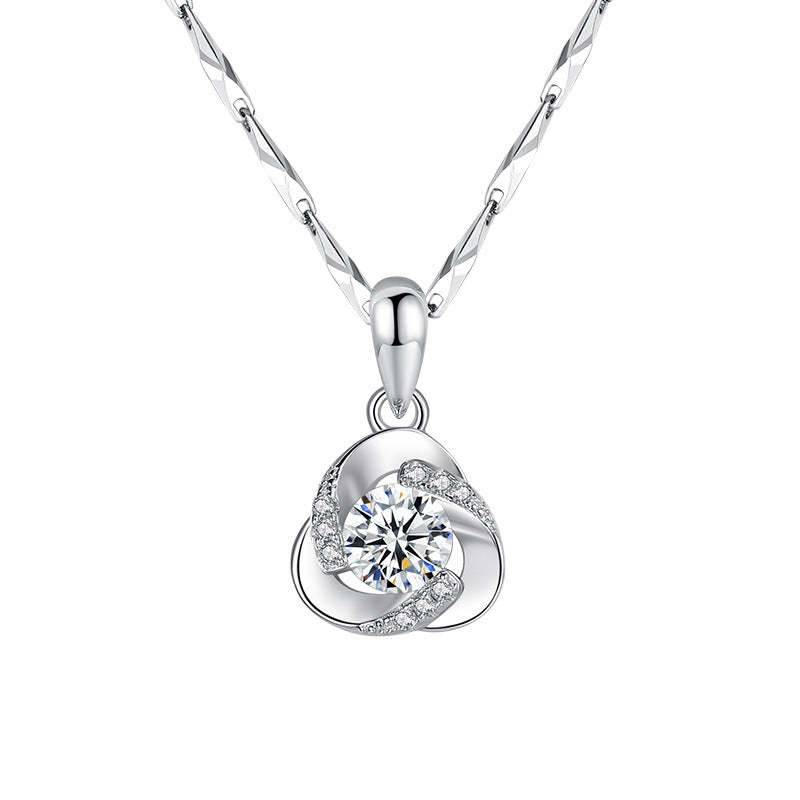 Fujian and Guangdong jewelry sterling silver necklace