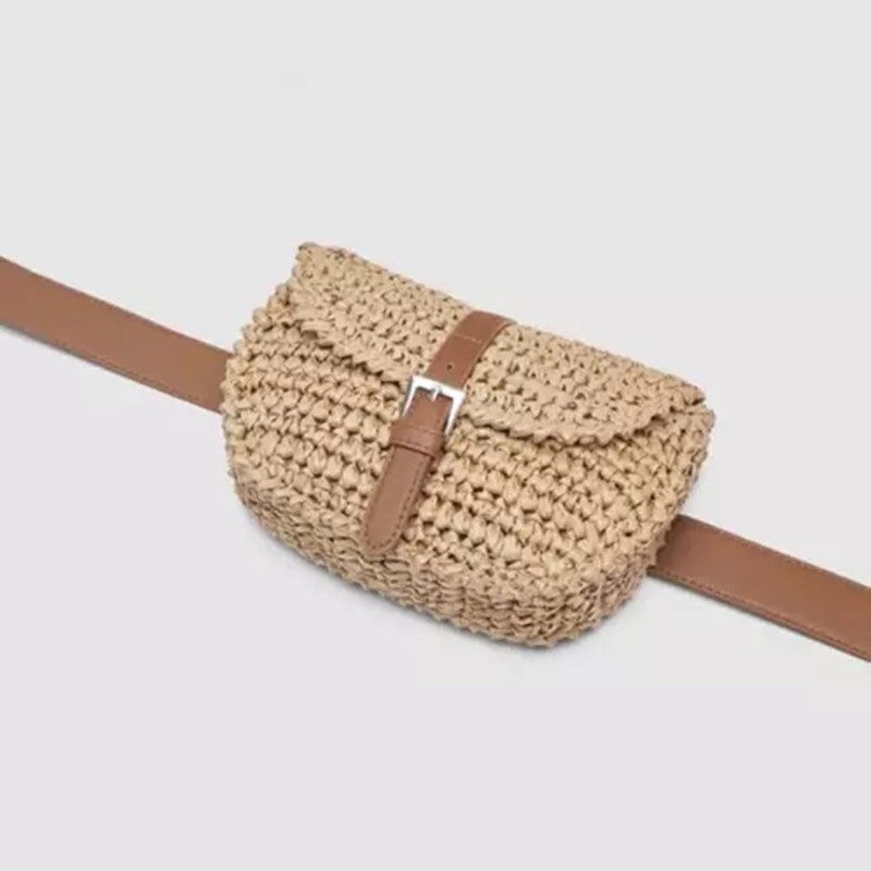 Beach grass woven bag