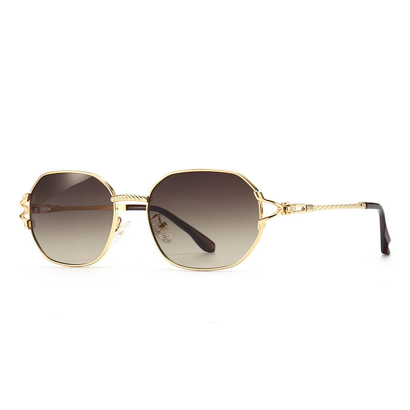 Modern Retro Square Flat Top Sunglasses