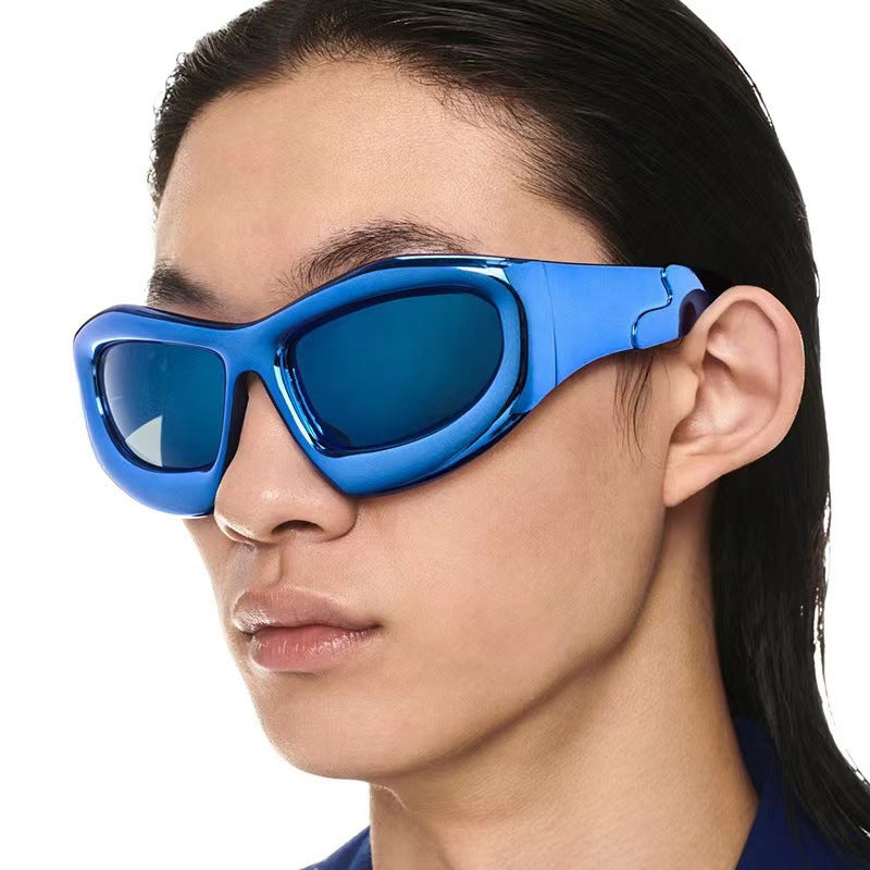 Outdoor Riding Special-shaped Frame Sunglasses