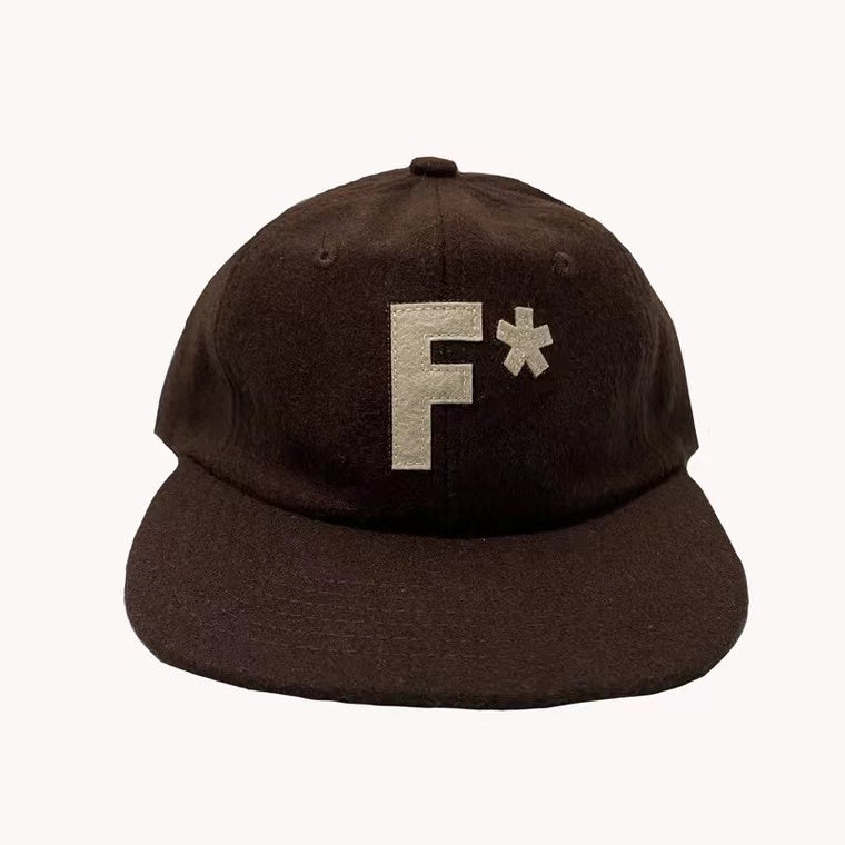 Embroidered Standard Brown Hat Trendy Hip Hop