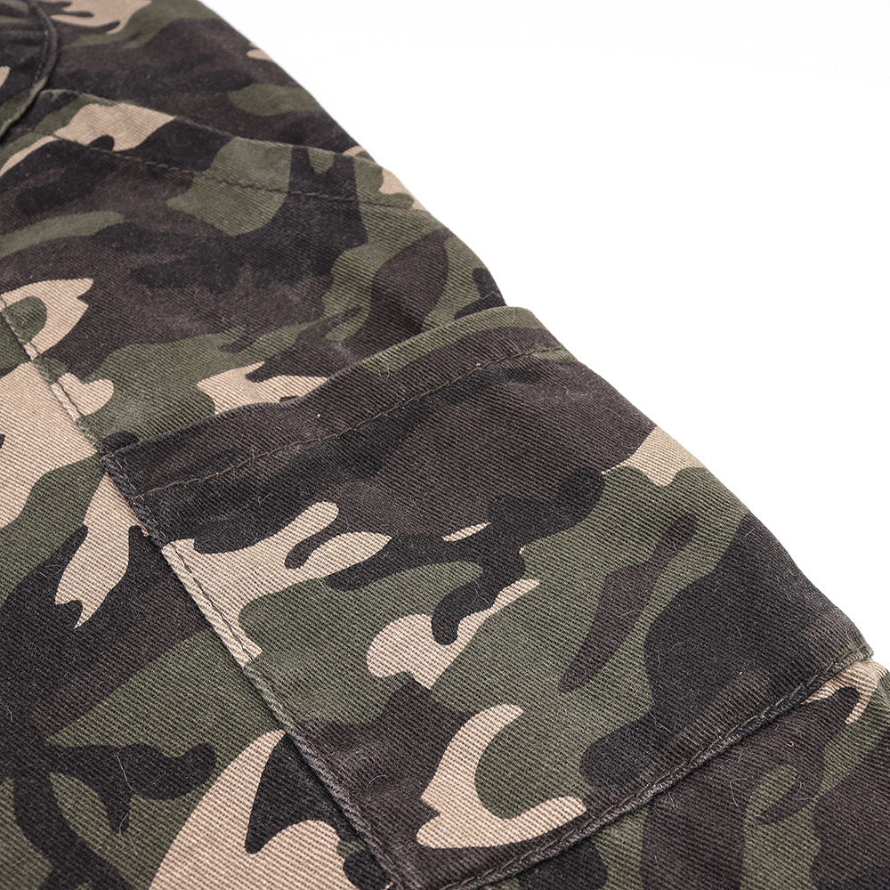 Fashionable Cargo Pants Camouflage Trousers For Men