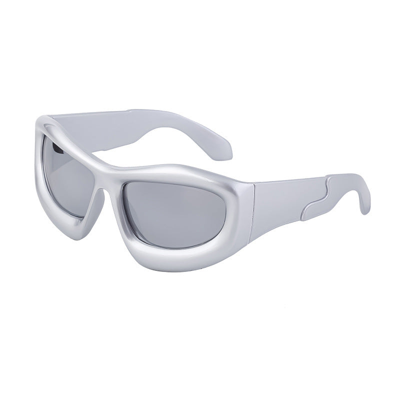 Outdoor Riding Special-shaped Frame Sunglasses