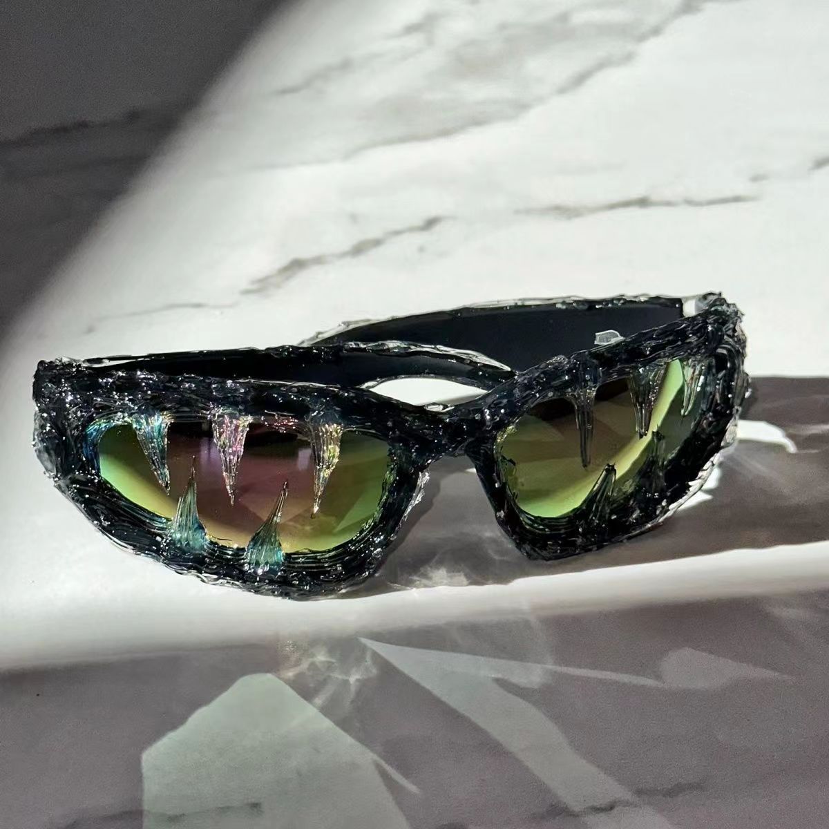 Halloween American Dark Tabby Epoxy Sunglasses