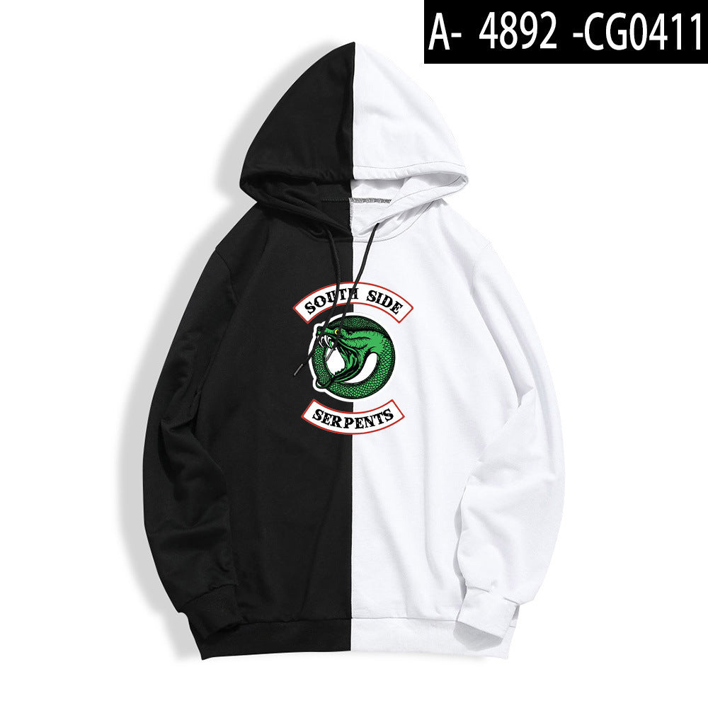 RIVERDALE SPLICE COLOR HOODIES