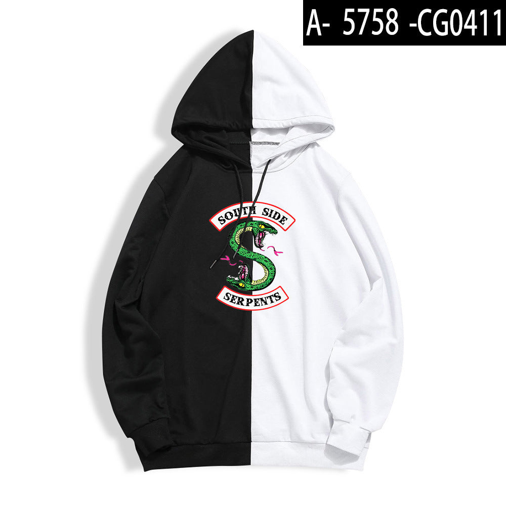 RIVERDALE SPLICE COLOR HOODIES