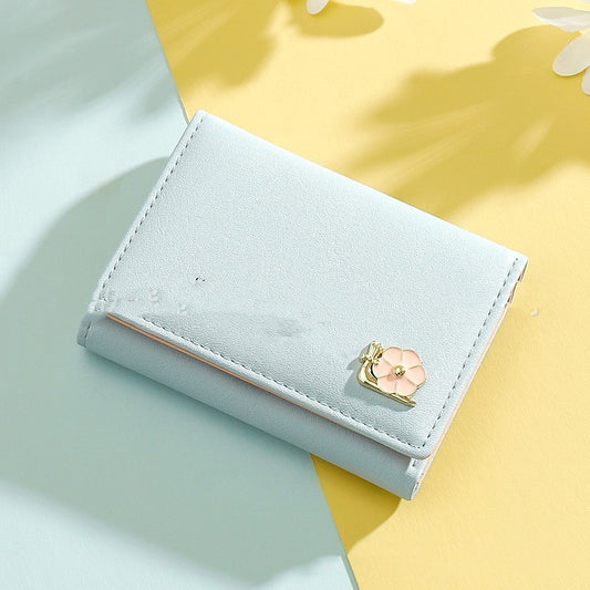 Korean Version Of Women's Foldable Wallet