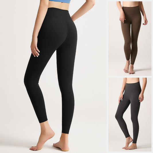 Yoga Wear Padded Yoga Trousers Women's Nude Feel