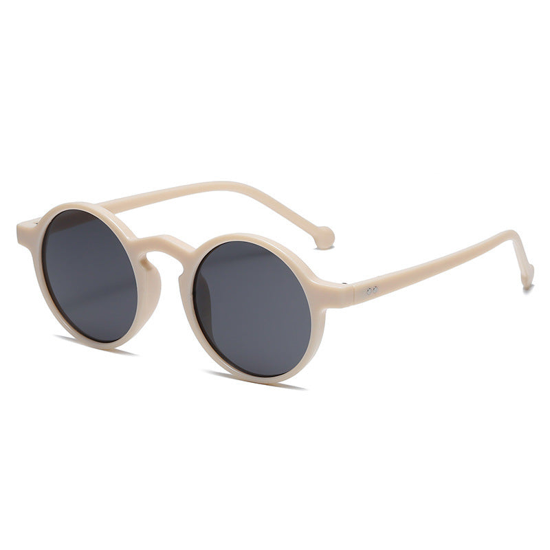 Round Retro Small Frame Sunglasses