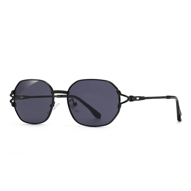 Modern Retro Square Flat Top Sunglasses