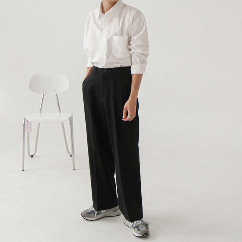 Straight Casual Pants For Men In Spring