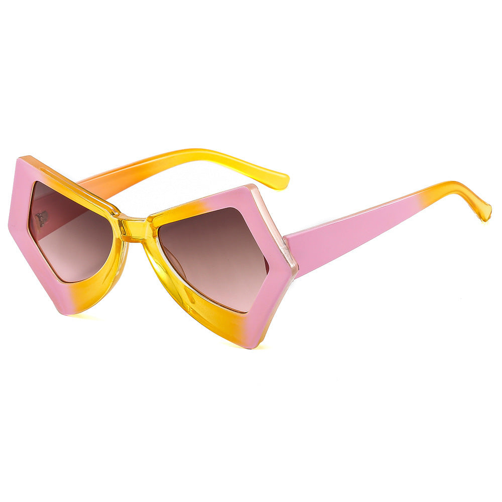 Sunglasses Fashion Personality Catwalk Ins Ladies