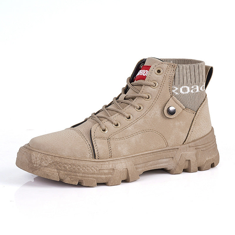 British style army boots desert boots