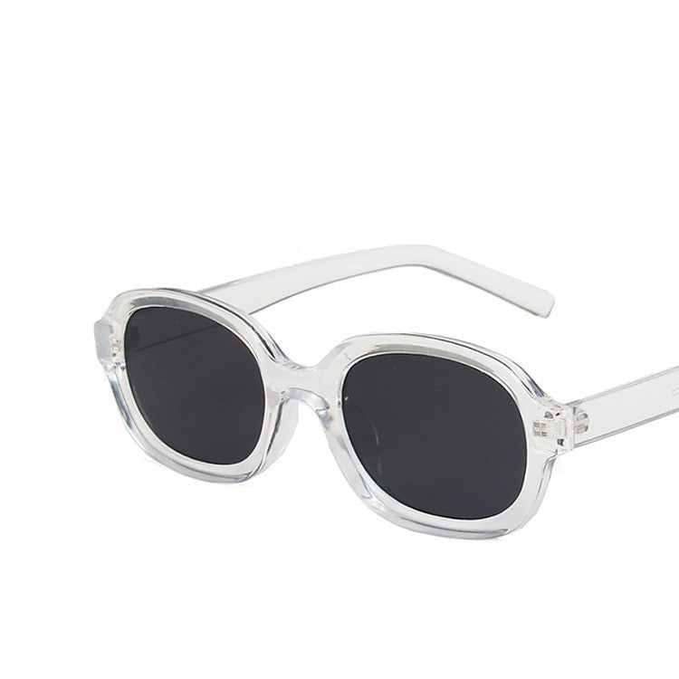 Oval Trend Fashion Concave Statement Sunglasses