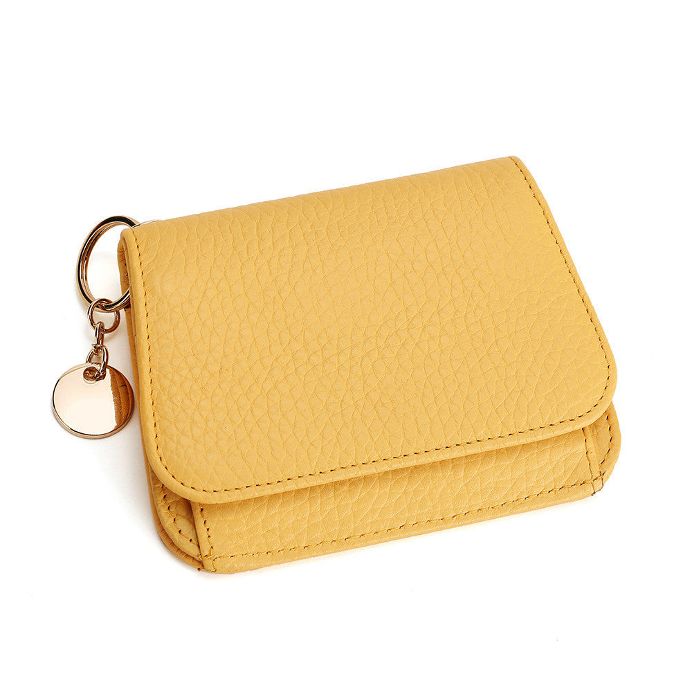 Fashion Cowhide Small Cute Zipper Coin Purse