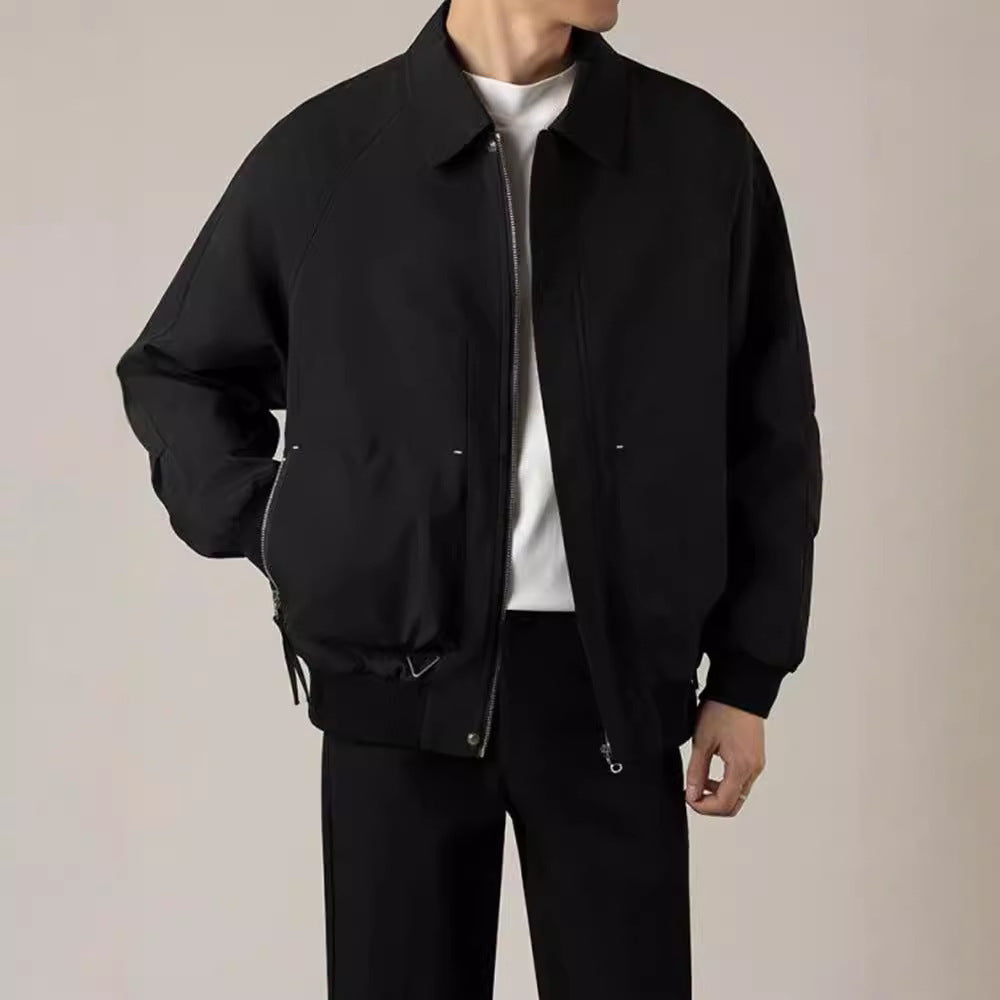 Loose Short Lapels Jacket Men