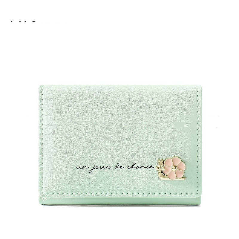 Korean Version Of Women's Foldable Wallet