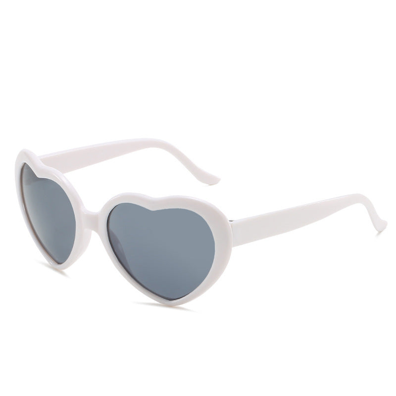 Women's Fashion Trend Heart-shaped Sunglasses