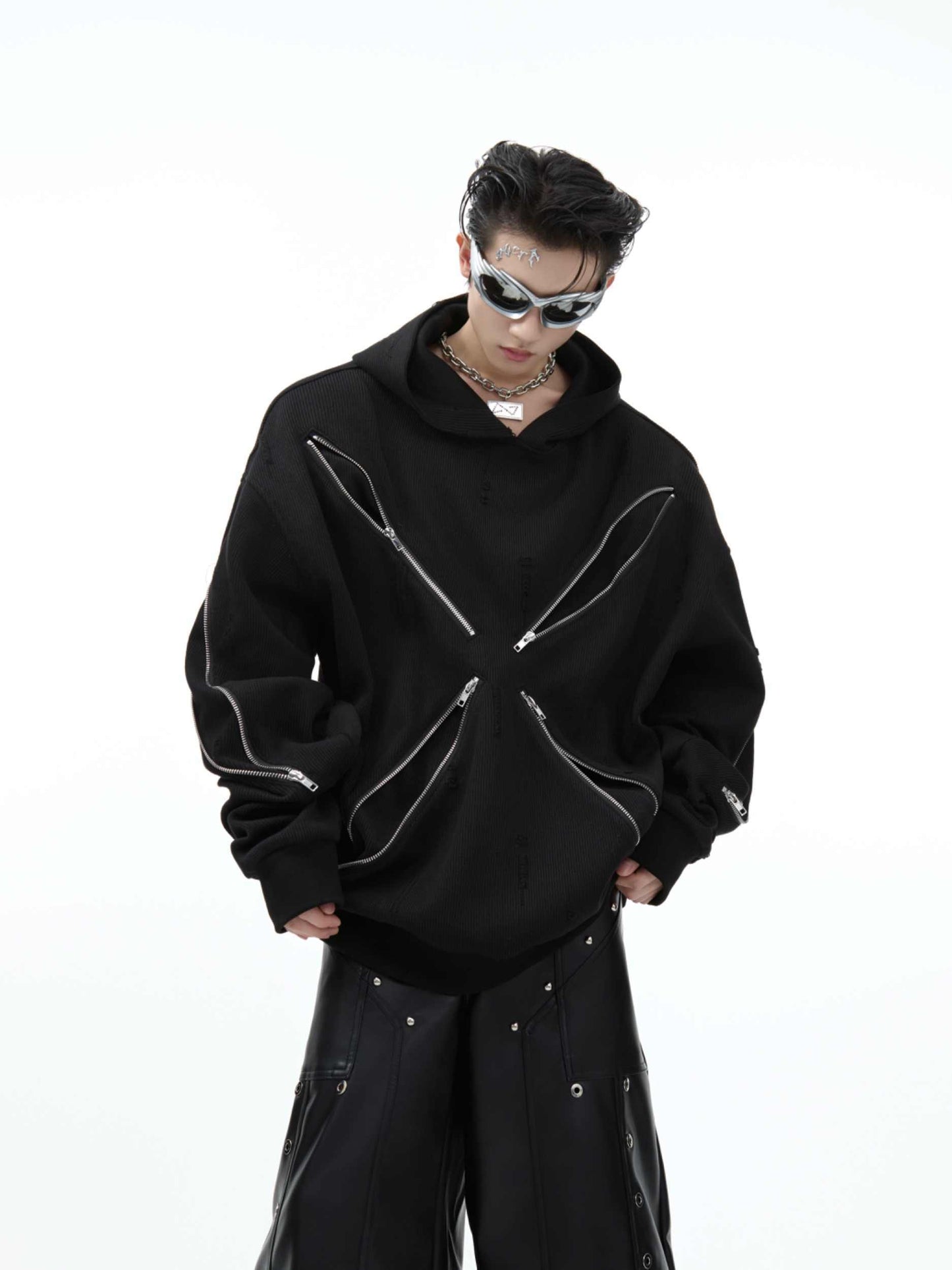 Autumn And Winter Heavy Long-sleeved Jacket Men