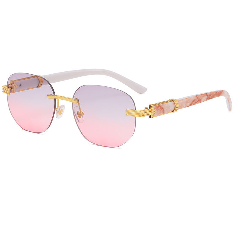 Sunglasses Trend With Marbled Wood Temples