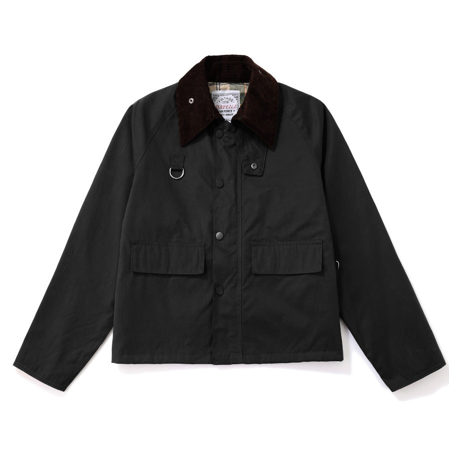 Workwear Windproof Jacket Loose Multi-pocket Jacket