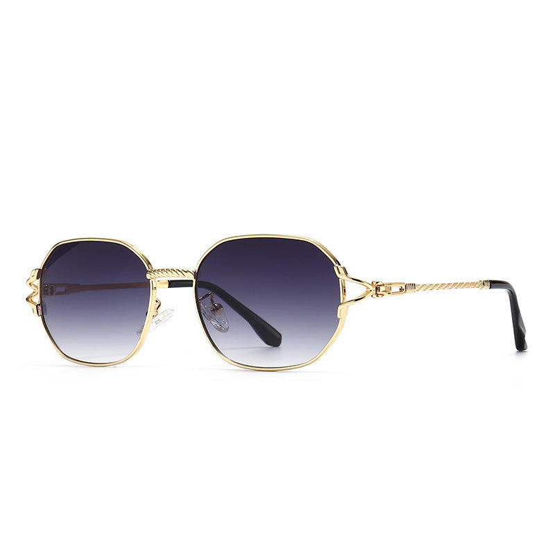 Modern Retro Square Flat Top Sunglasses